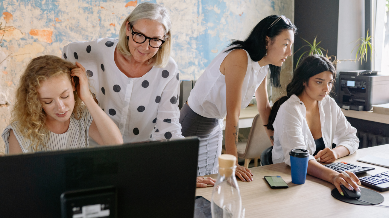 Office using Grant Management Software successfully