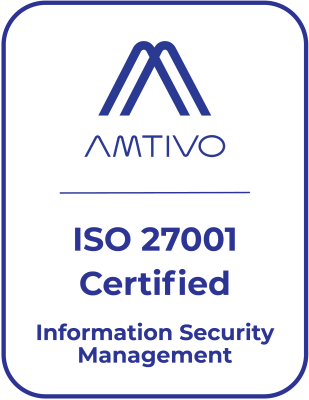 ISO 27001 Badge for AIMS Grant Management Software